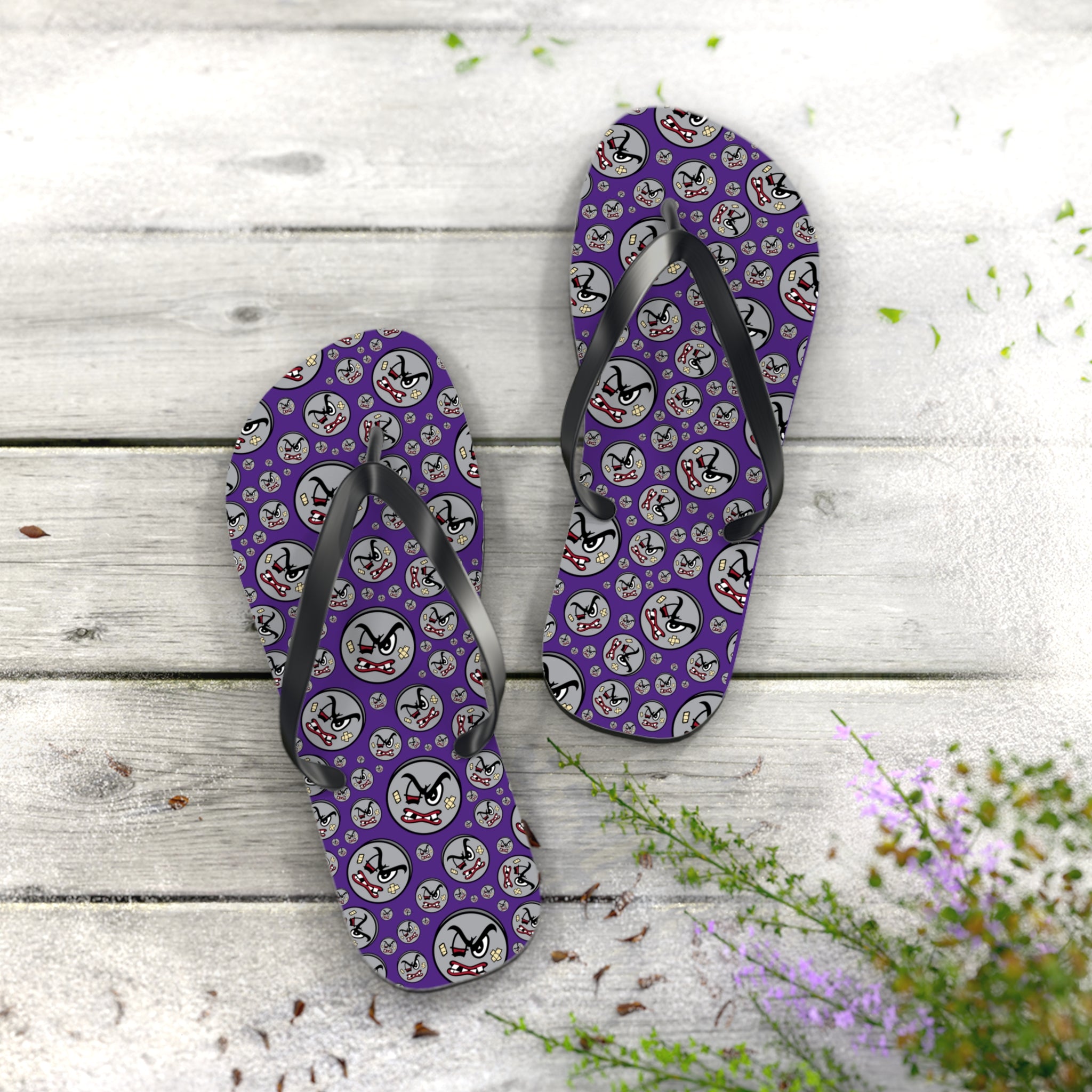 Hoser Series I Flip Flops - Purple