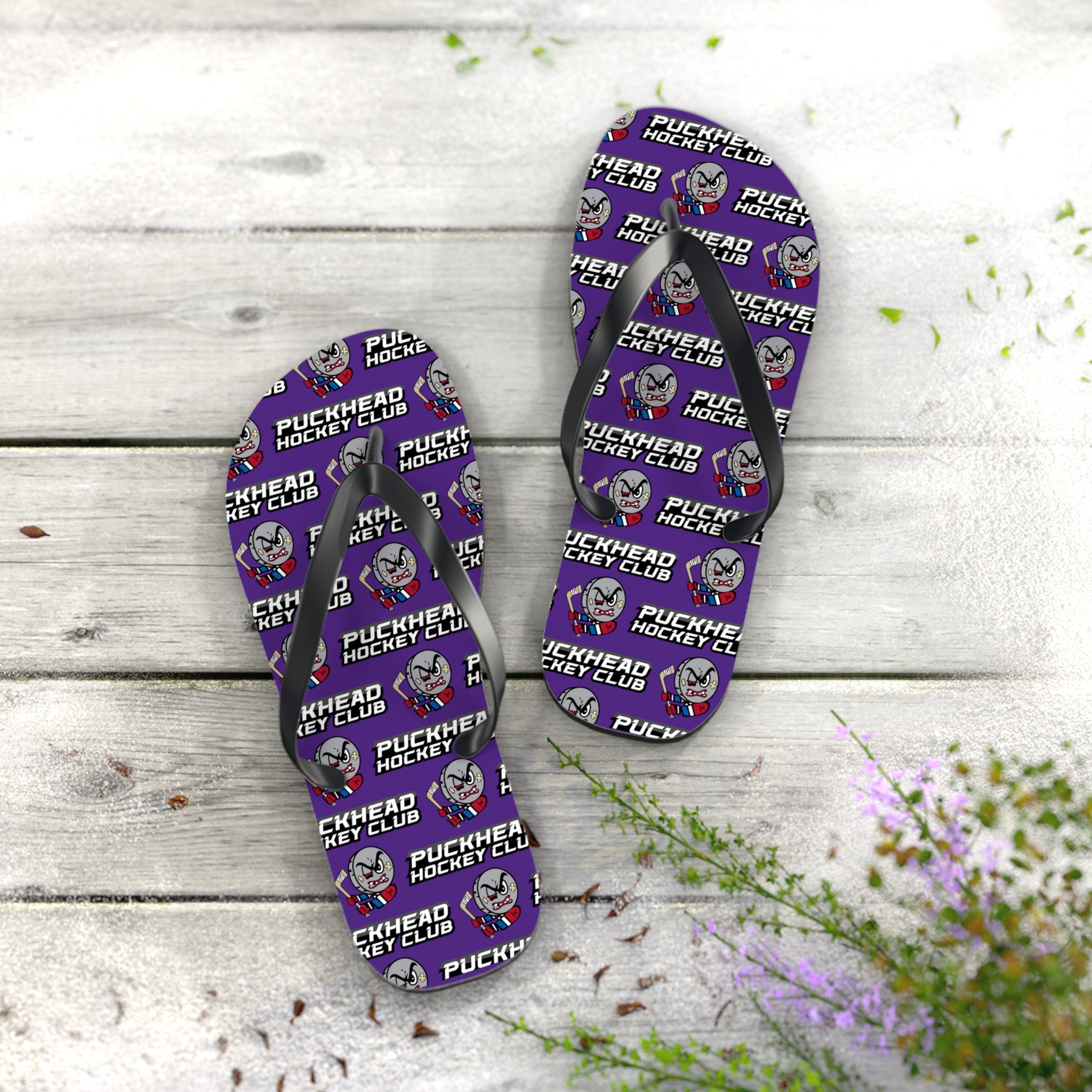 Bottle Rocket Series I Flip Flops - Purple