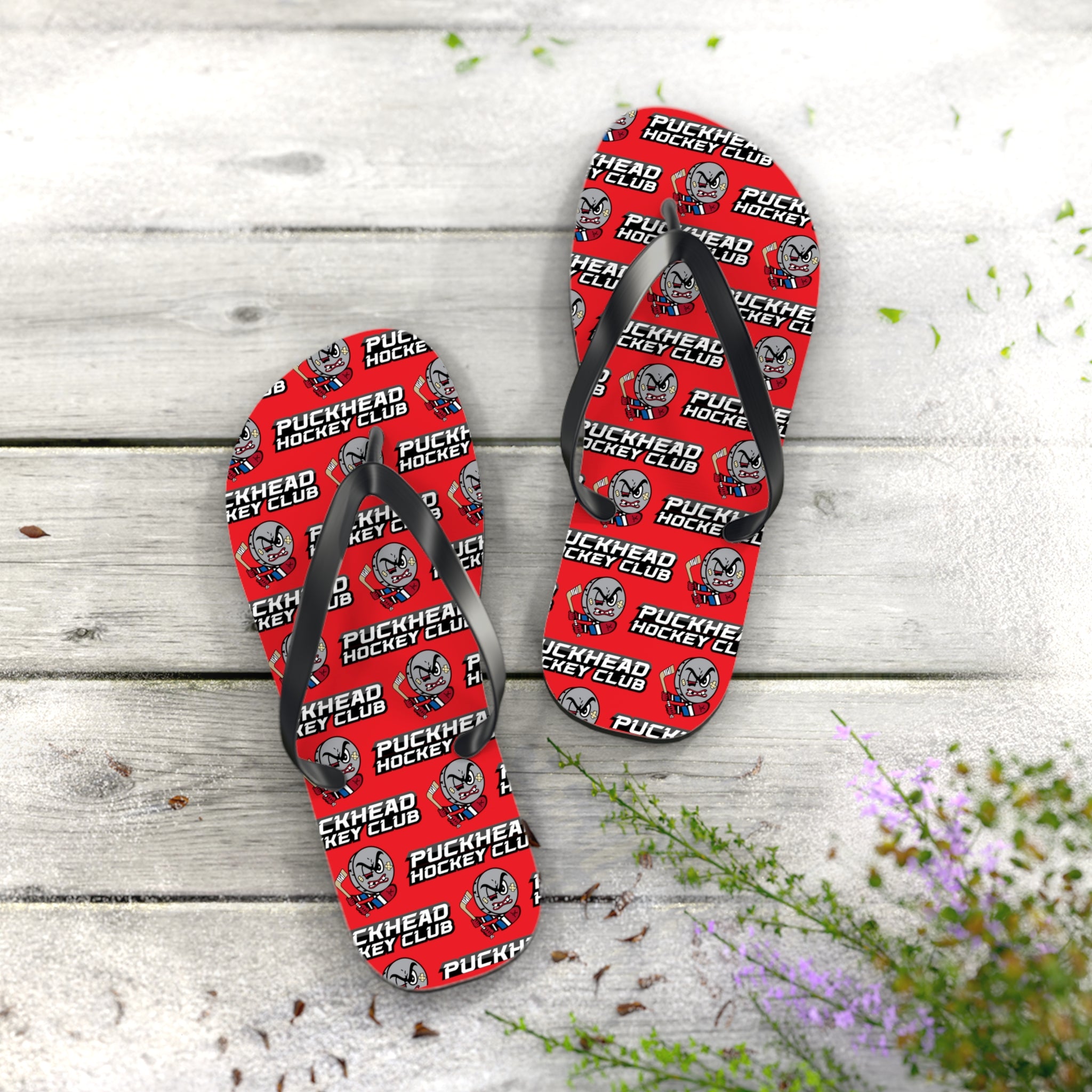Bottle Rocket Series I Flip Flops - Red