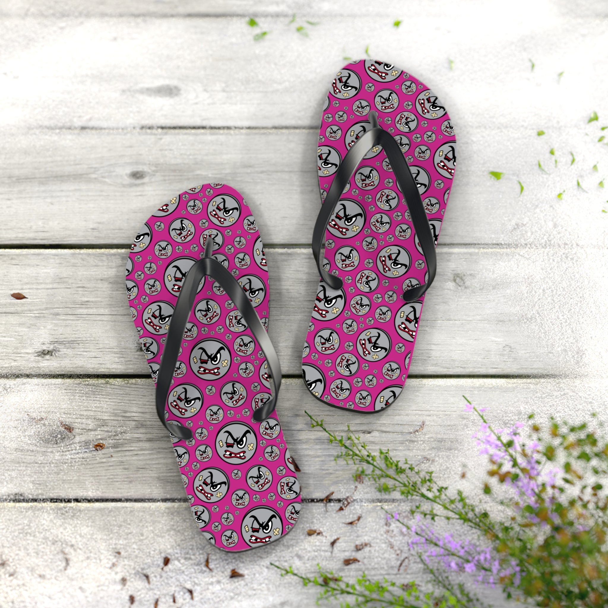 Hoser Series I Flip Flops - Pink