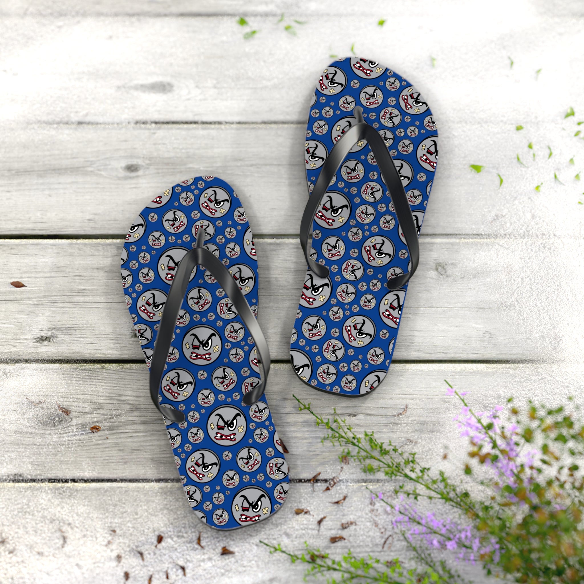 Hoser Series I Flip Flops - Blue