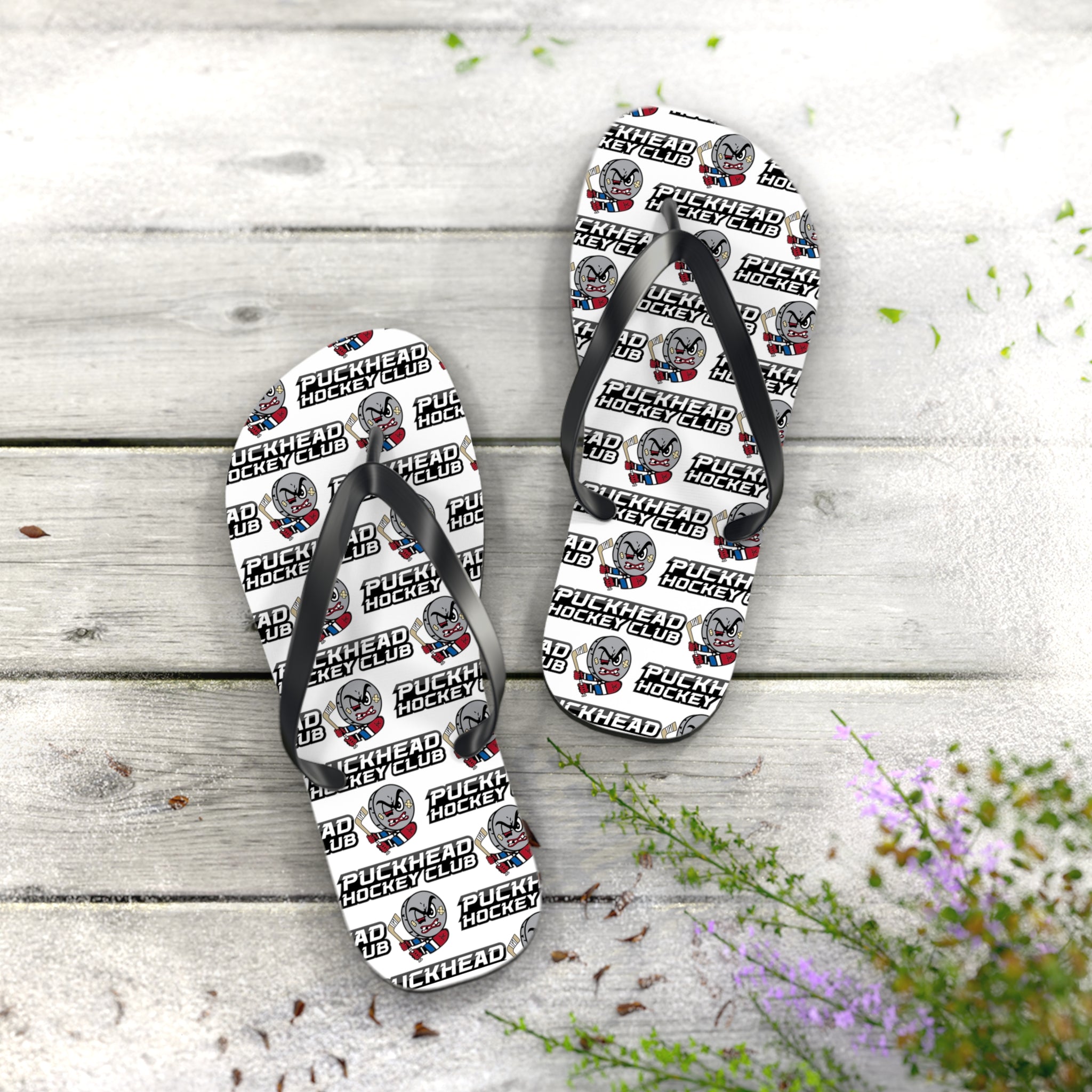 Bottle Rocket Series I Flip Flops - White
